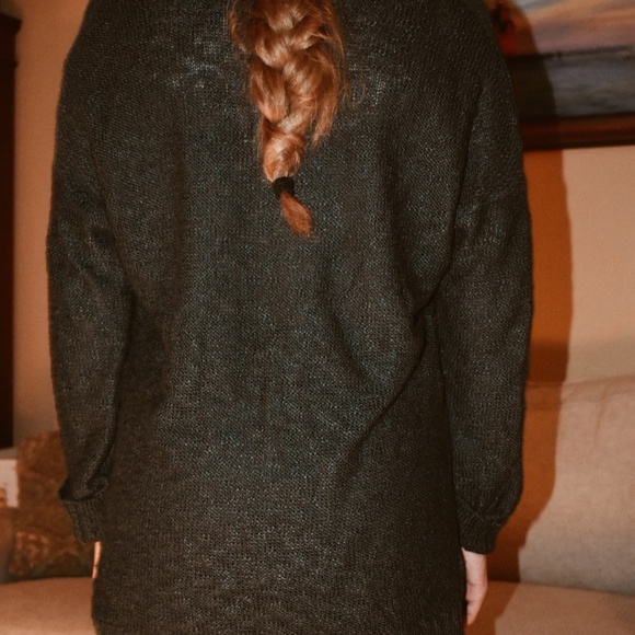 Forrest green cozy sweater - Picture 3 of 3